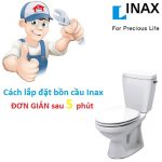 cách lắp đặt bồn cầu inax