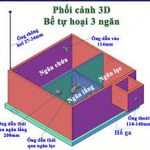 Cách đặt ống bể phốt đơn giản