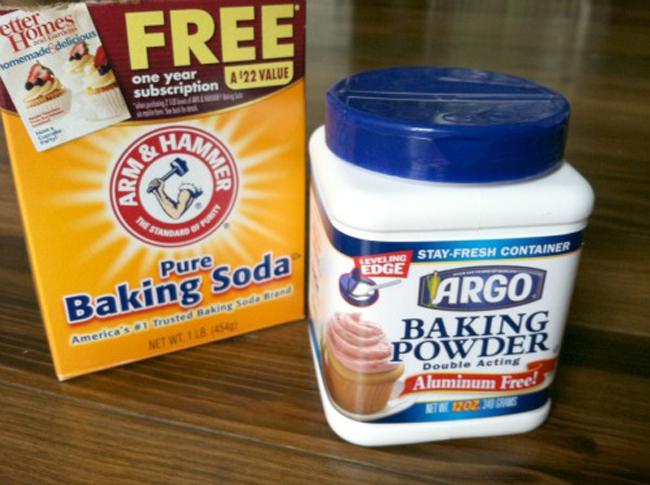 Phân biệt Baking Soda vs Baking Powder