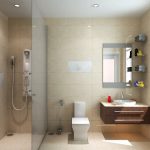 Bố trí vật dụng nội thất bên trong nhà vệ sinh