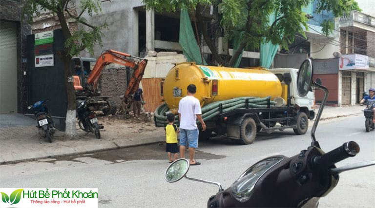 Hút bể phốt khoán cung cấp dịch vụ hút hầm cầu tại Tiền Giang uy tín