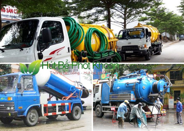 Quy trình hút bể phốt quận ba đình chuyên nghiệp