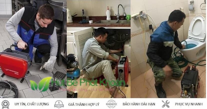 Thông tắc cống tại hoàng mai giá rẻ