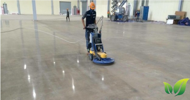 Đánh bóng sàn bê tông và bảng giá đánh bóng sàn 7 Đánh bóng sàn.