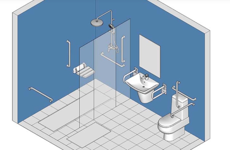 Tiêu chuẩn thiết kế nhà vệ sinh cho người già an toàn và tiện nghi 9 Những điều này sẽ giúp nhà vệ sinh an toàn và dễ sử dụng hơn cho người cao tuổi.