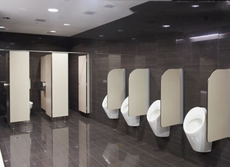 Kích thước phòng vệ sinh rộng bao nhiêu hợp lý nhất ? 3 Vách ngăn vệ sinh tiêu chuẩn.