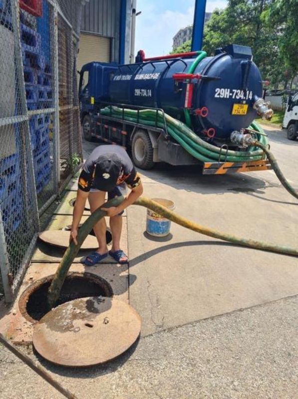 Hút bể phốt tại Làng gốm Bát Tràng luôn sẵn sàng phục vụ 24/24 9 Sử dụng phương pháp thi công hiện đại.
