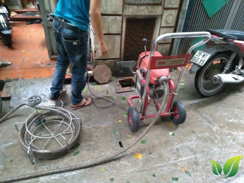 Dịch vụ hút bể phốt tại Phường Khâm Thiên - Giải pháp thông minh cho trình trạng tắc phể phốt 9 Quy trình hút bể phốt tại phường Khâm Thiên.