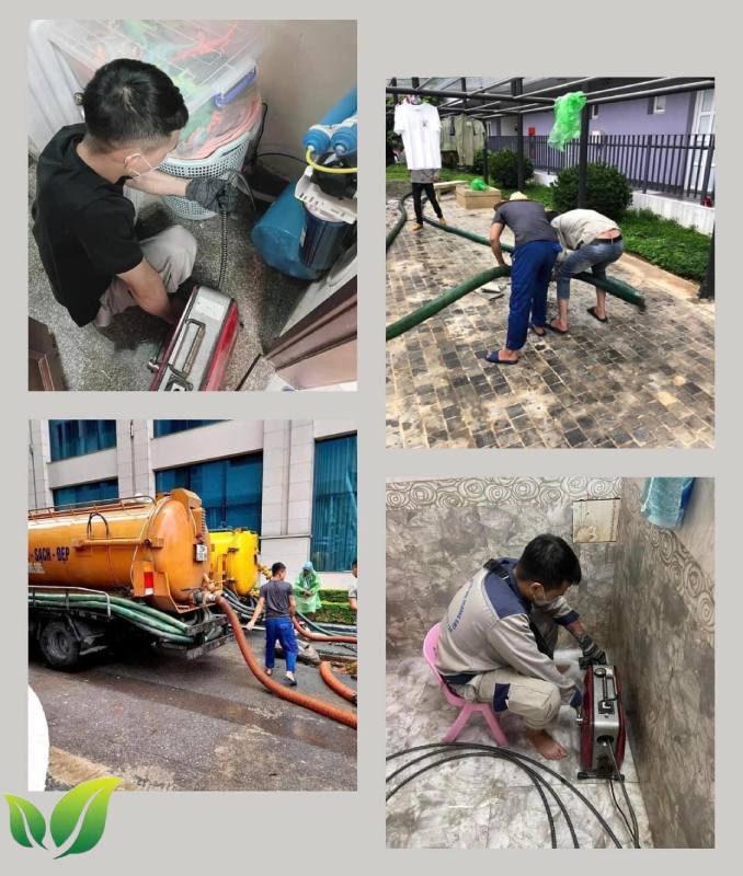 Hút bể phốt trọn gói phường Khương Thượng - Hút sạch sẽ tận đáy bể 10 Quy trình hút bể phốt tại Khương Thượng chi tiết.